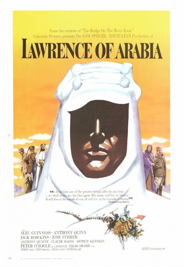 영화 “아라비아의 로렌스” 포스터 이미지