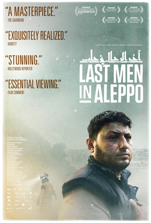 "라스트맨 인 알레포" 포스터 이미지