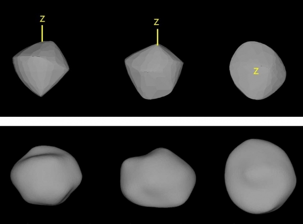 소행성 파에톤의 3D 형상 모형