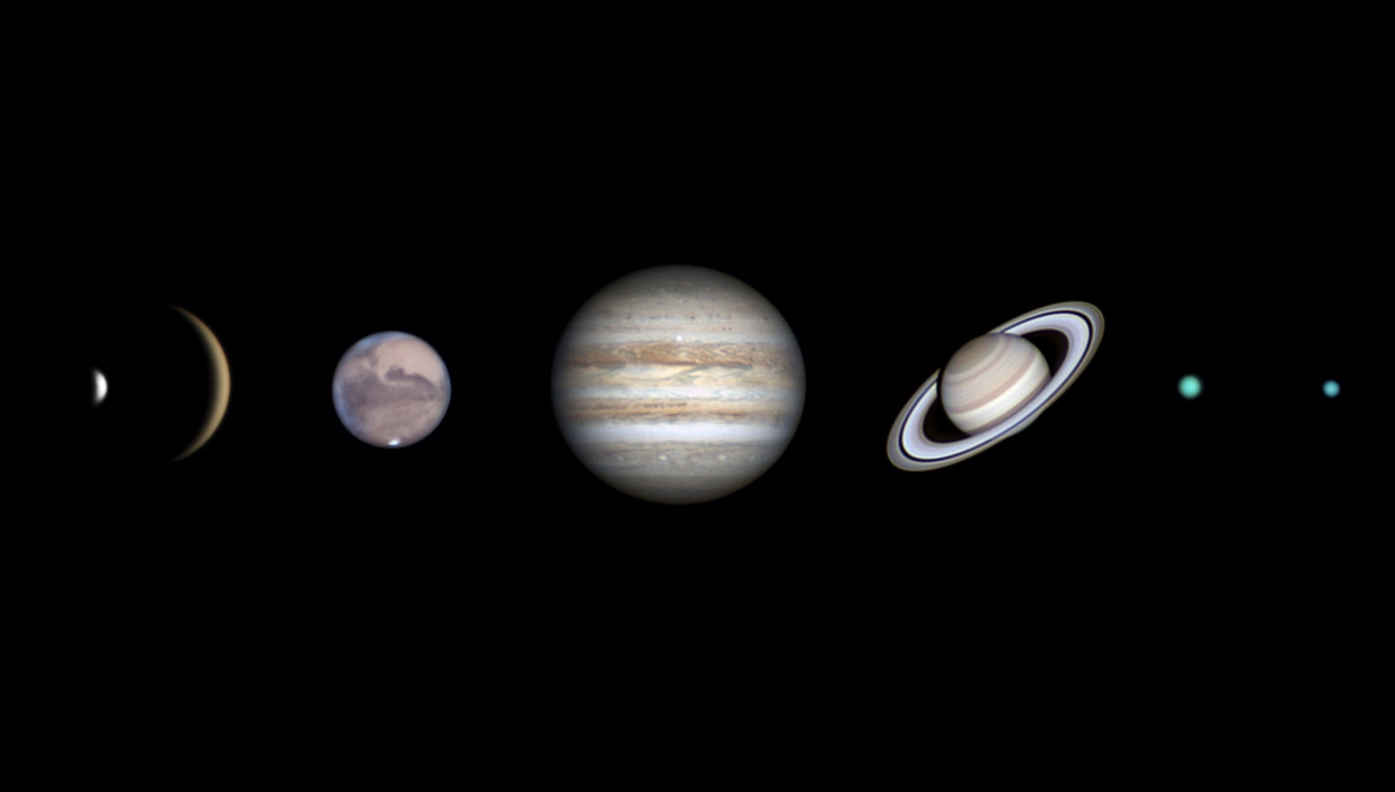 염범석의 '태양계의 행성들' 사진=한국천문연구원